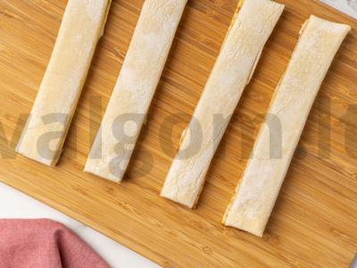 Užkandis „Naujametinė lazda“ Žingsnis 3