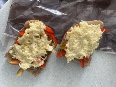 Užkandžių sumuštiniai su paprika orkaitėje Žingsnis 6