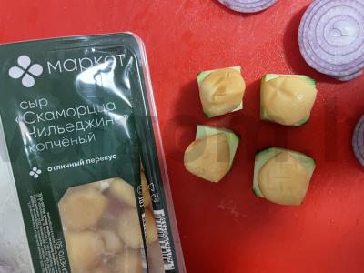 Užkandžių kanapės su skamorca sūriu Žingsnis 4