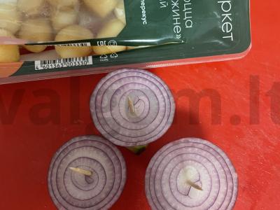 Užkandžių kanapės su skamorca sūriu Žingsnis 5