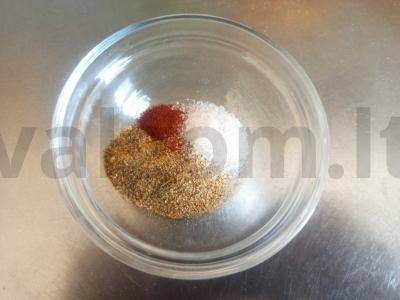 Keptas avinžirnis su česnaku, druska ir paprika Žingsnis 4