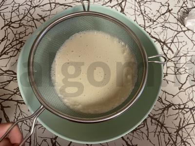 Saldūs blynai su avižų pienu Žingsnis 3