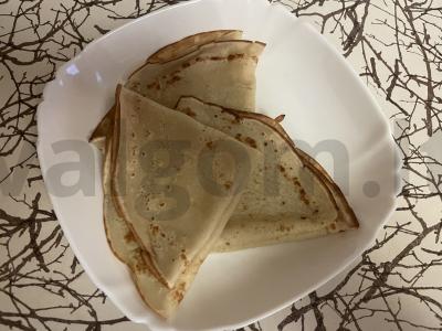 Saldūs blynai su avižų pienu Žingsnis 5