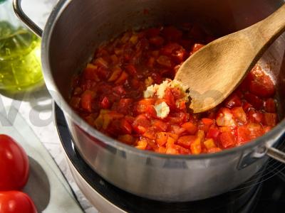 Grietinėlės sriuba su vištiena ir makaronais Žingsnis 3