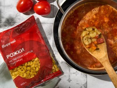 Grietinėlės sriuba su vištiena ir makaronais Žingsnis 4