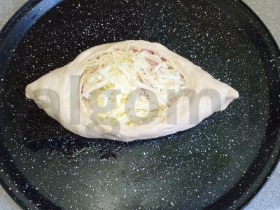 Hachapuri po-adžarski su bekonu Žingsnis 5