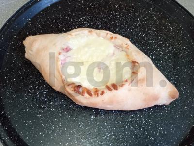 Hachapuri po-adžarski su bekonu Žingsnis 6
