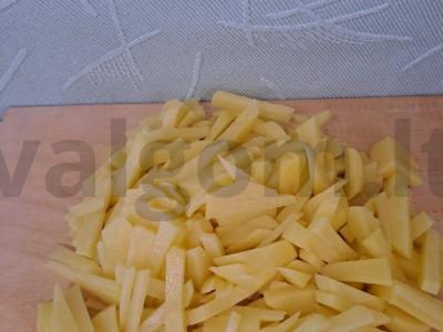 Kaimo sriuba vištienos sultinyje Žingsnis 4