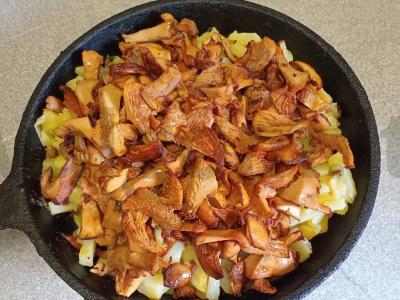 Keptas bulves su voveraitėmis ir jalapeño pipirais Žingsnis 7