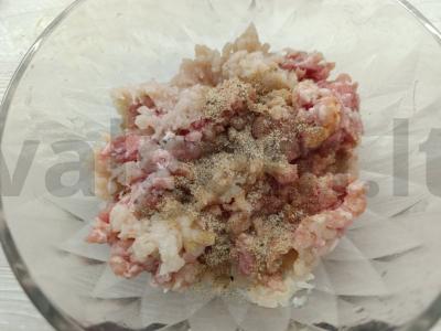 Kotletai mieliniame tešloje Žingsnis 1