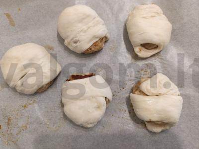 Kotletai mieliniame tešloje Žingsnis 5