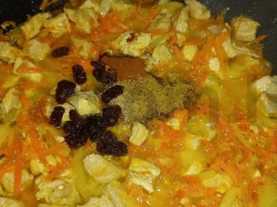 Plovas su dviem mėsos rūšimis Žingsnis 3