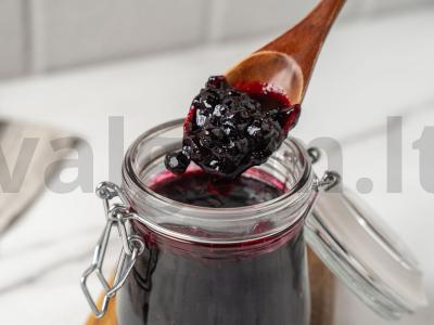 Uogienė iš šaldytų juodųjų serbentų Žingsnis 3