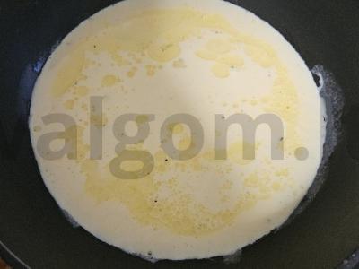 Oro omletas su auksine plutele Žingsnis 4