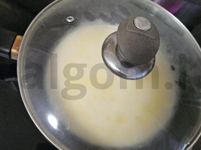 Oro omletas su auksine plutele Žingsnis 5