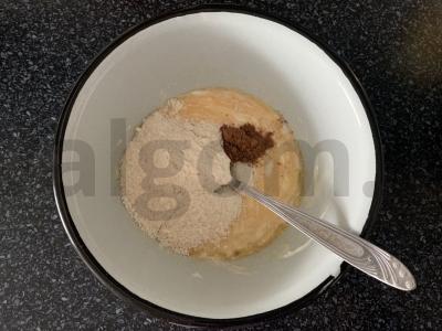 Šokoladiniai keksiukai su kokosų miltais Žingsnis 3