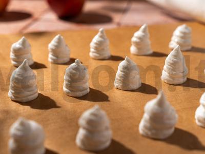 Obuolių zefyro grybukai Žingsnis 7