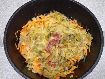 Sūrusis sriuba ant ančių sultinio Žingsnis 5