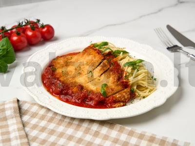 Itališkas vištienos šnicelis pagrindine nuotrauka