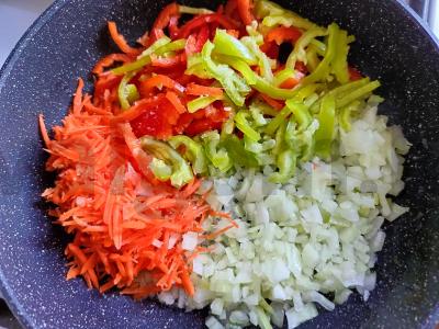 Daržovių sriuba su žiediniais kopūstais Žingsnis 3