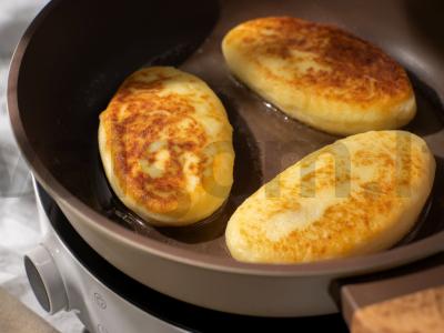 Bulvių zrazai su menkės kepenimis Žingsnis 8