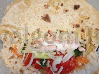 Šašlykas su vištiena, marinuotais svogūnais ir parmezanu Žingsnis 9