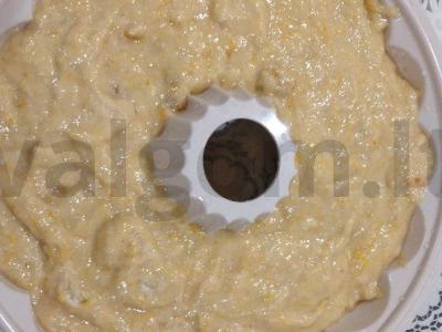 Moliūgų mannikas su cinamonu Žingsnis 5