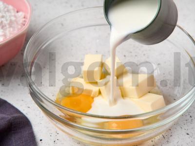 Juodasis tortas gimtadieniui Žingsnis 2