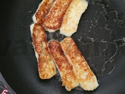 Švelni bruschetta su halumi sūriu Žingsnis 3