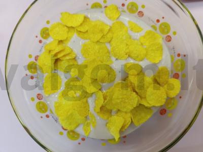 Jogurtas su avižiniais ir kukurūzų dribsniais Žingsnis 3