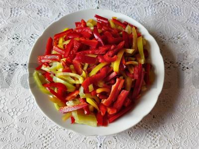 Lečo keptuvėje pietums Žingsnis 2