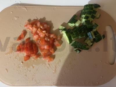 PP šašlykas tortilijoje Žingsnis 1