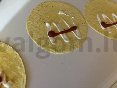 PP šašlykas tortilijoje Žingsnis 5