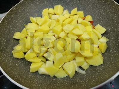 Daržovių kreminė sriuba su sūriu Žingsnis 3