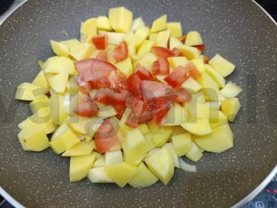 Daržovių kreminė sriuba su sūriu Žingsnis 4