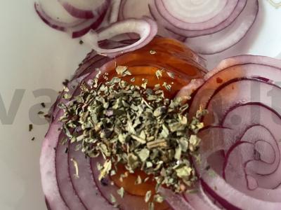 Raudonojo svogūno užkandis Žingsnis 4