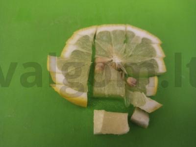 Gaivus gėrimas su aviečių džemu Žingsnis 1