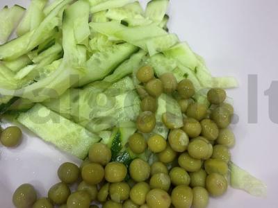 Švelnus salotas su Pekino kopūstu Žingsnis 2