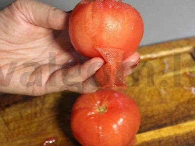 Burrata su pesto ir kaparėliais Žingsnis 7