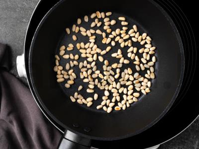 Salotas su mango ir riešutais Žingsnis 4