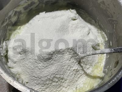 Cukinijų vafliai su žolelėmis Žingsnis 3