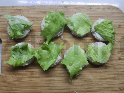 Šventiniai kanapė su dešra Žingsnis 3