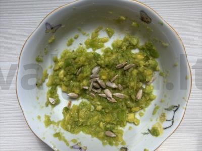 Avokado užtepas su sėklomis Žingsnis 5