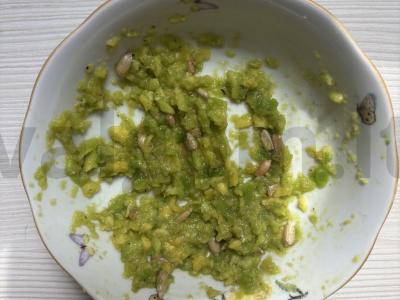 Avokado užtepas su sėklomis Žingsnis 6