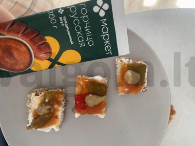 Užkandis „Aštrus“ su garstyčiomis Žingsnis 5