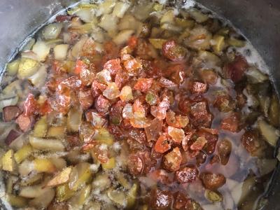 Kriaušių ir kumkvato uogienė Žingsnis 9