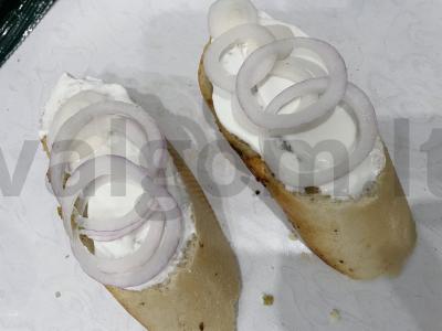 Brusketa su parmezanu Žingsnis 3