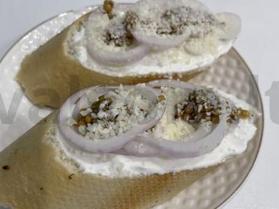 Brusketa su parmezanu pagrindine nuotrauka