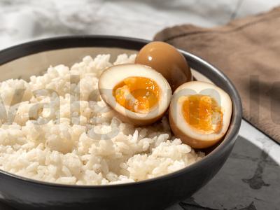 Korejiškai marinuoti kiaušiniai su ryžiais Žingsnis 6