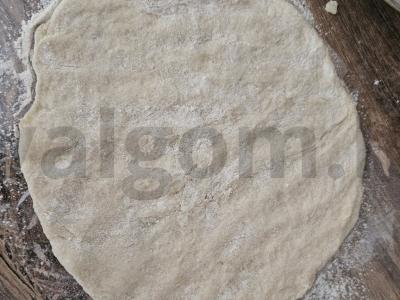 Namų čeburekai su faršu ir žolelėmis Žingsnis 6